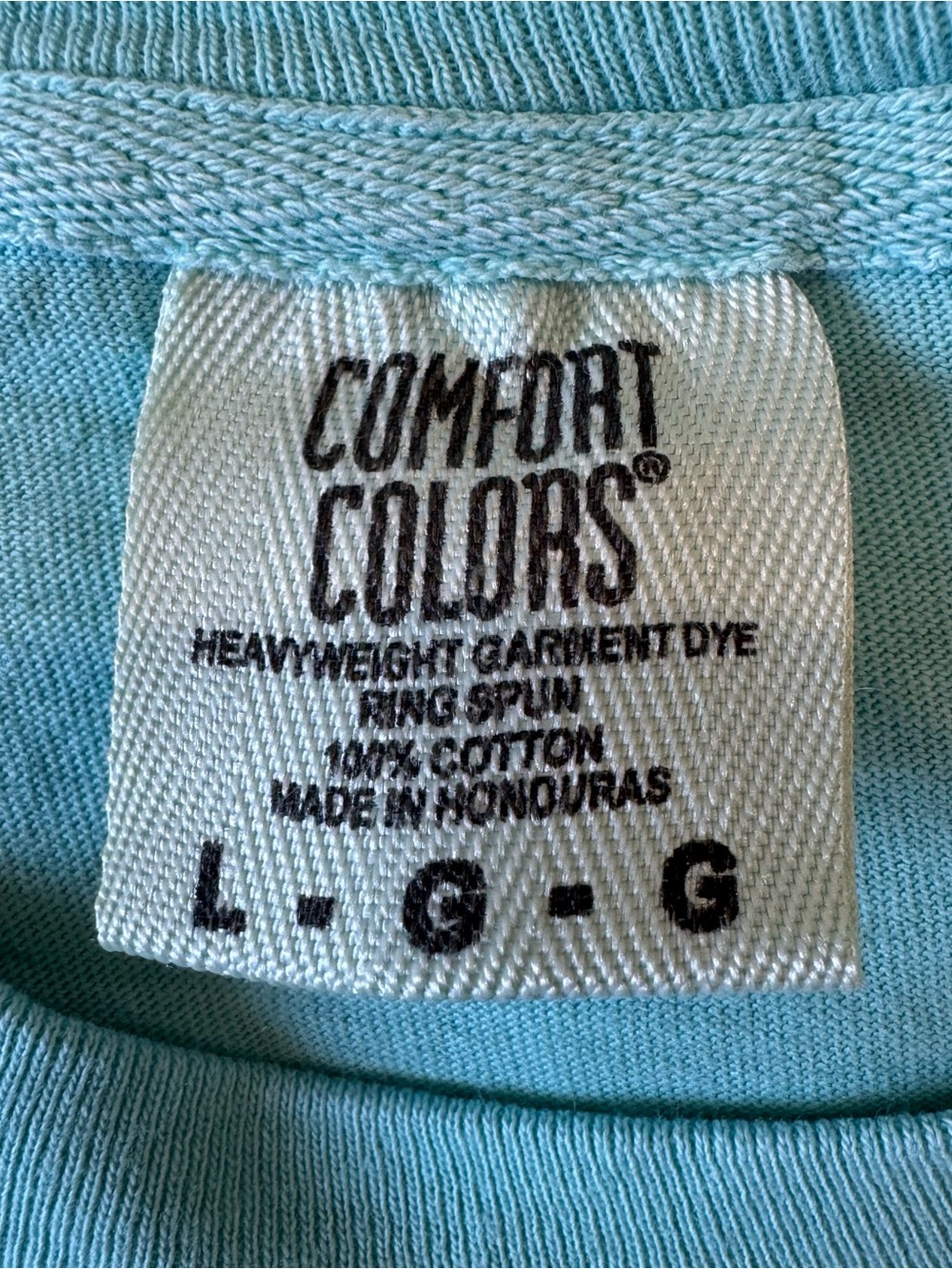 Great Lakes Teal Long Sleeve Graphic Tee - Size L - 100% Cotton - Lake Life - Picture 7 of 11